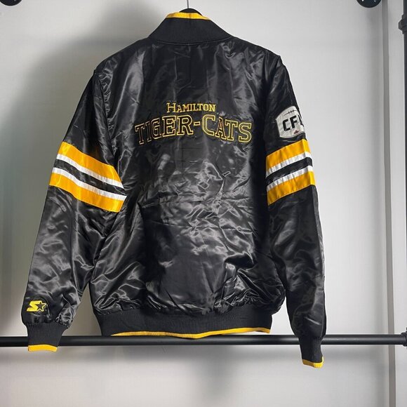 Starter Hamilton Tiger Cats satin jacket size L - Picture 2 of 2